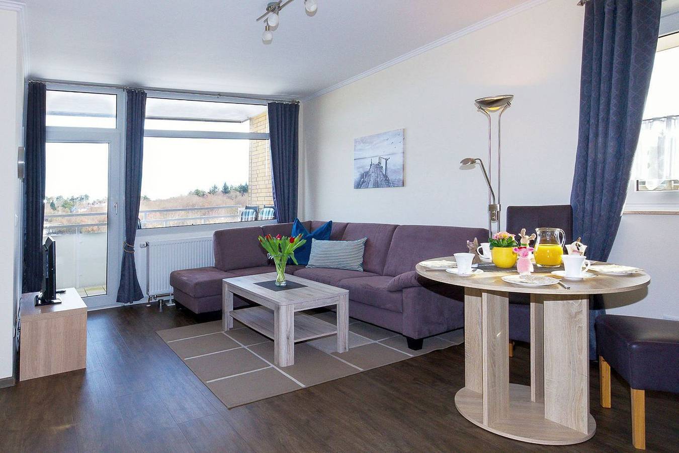 Ganze Wohnung, Fewo in Cuxhaven-Sahlenburg, strandnah, Balkon, Wlan, Parkplatz in Sahlenburg Strand, Cuxhaven