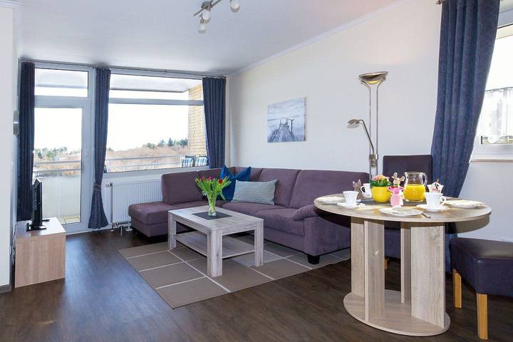 Ferienwohnung für 4 Personen, mit Ausblick und Balkon sowie Sauna in Sahlenburg - 4