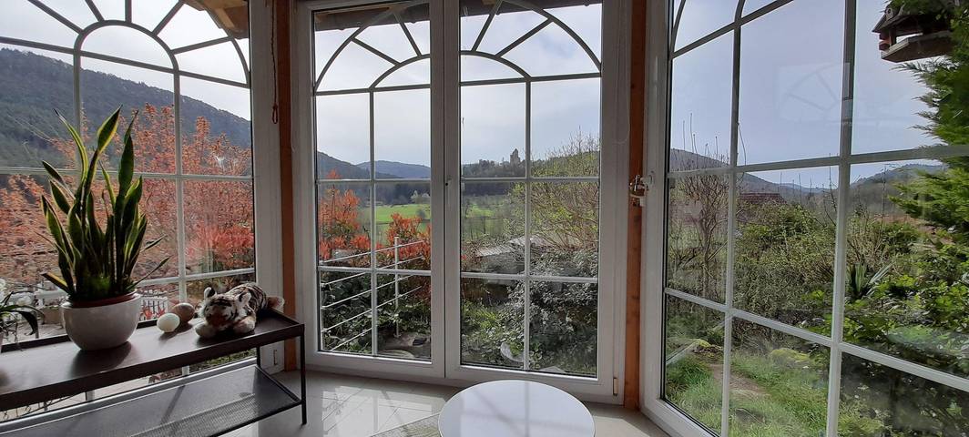 Ferienwohnung für 3 Personen, mit Terrasse und Garten in Erlenbach bei Dahn