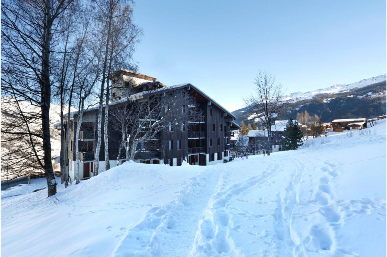 Ganze Wohnung, Ferienwohnung für 6 Personen mit Balkon in La Plagne, Bellentre