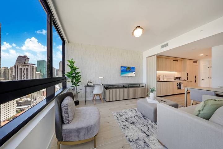 Ganze Wohnung, Ferienwohnung für 6 Personen mit Sauna in Miami, Florida