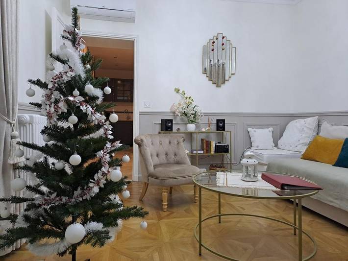 Gîte pour 4 personnes, avec terrasse et vue dans Golf de Touraine