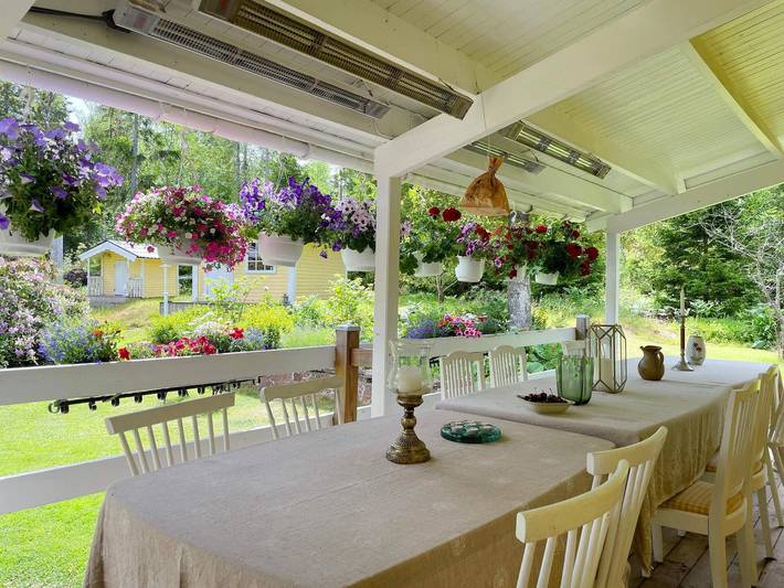 Mysigt sommarboende i Graddo in Svenska Östersjön