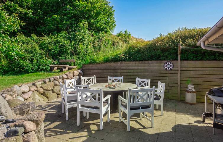 Ferienhaus für 8 Personen, mit Terrasse und Sauna sowie Whirlpool, mit Haustier auf Langeland - 4