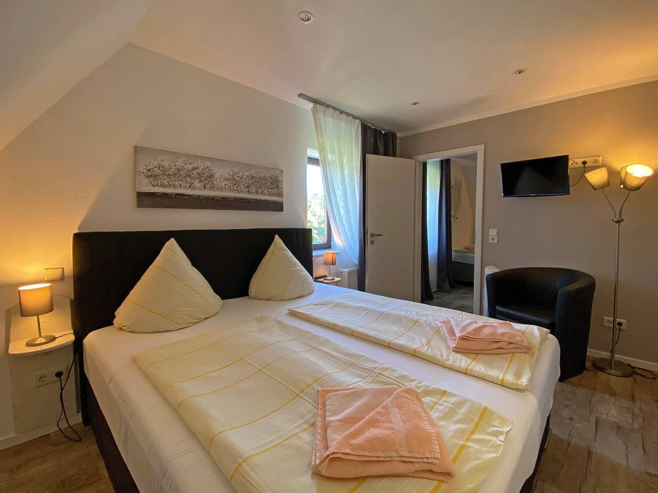 Vierbettzimmer Annett in Stolpen, Elbsandsteingebirge