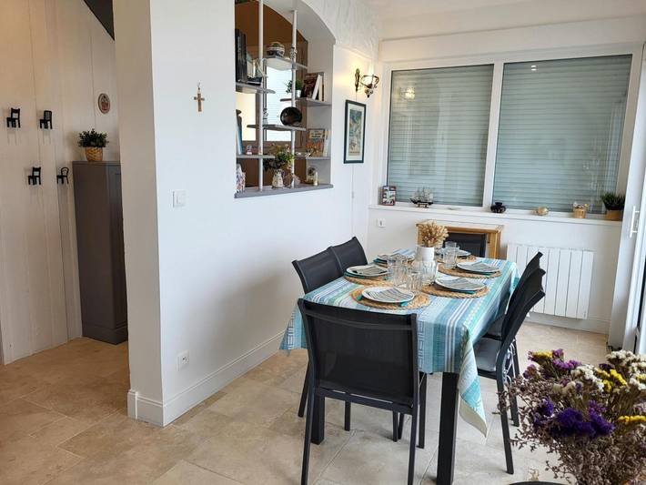 Villa « L'hermitage, Frente ao Mar » com vista mar, terraço privado e Wi-Fi in Pirou, Coutances