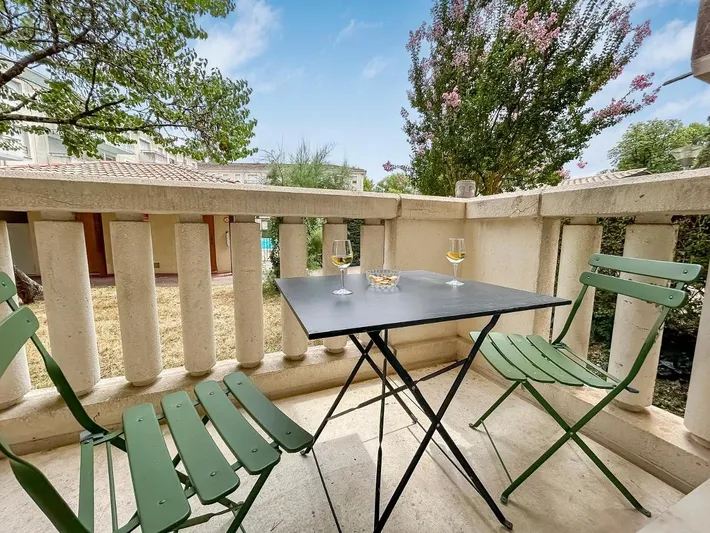 Holiday apartment for 2 people, with balcony and pool - 1