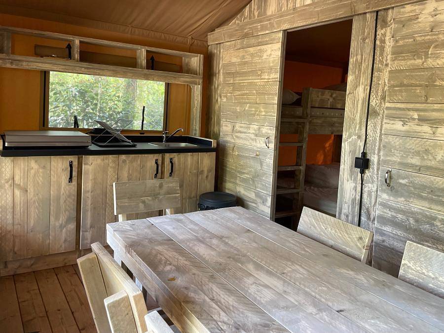 Camping Lodges & Nature - Safarizelt 5 personen - Safari Lodge in Avignon, Vaucluse
