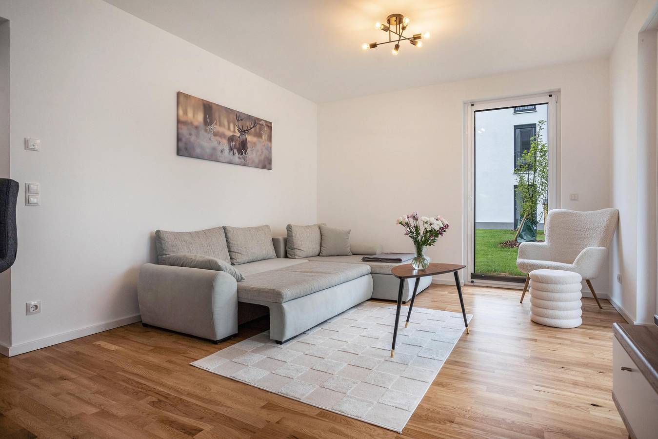 Appartement entier, Appartement « Loft moderne avec terrasse privée, jardin commun et Wi-Fi » in Greifswald, Vorpommern Greifswald