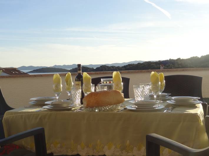 Ferienwohnung für 6 Personen, mit Balkon und Garten auf Pasman - 3