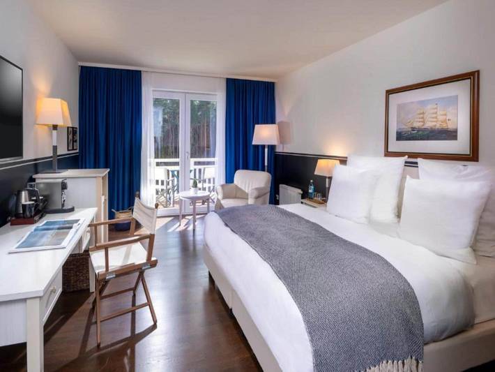 Ferienwohnung für 2 Personen, mit Balkon und Terrasse sowie Pool und Sauna im Ruppiner Land - 4