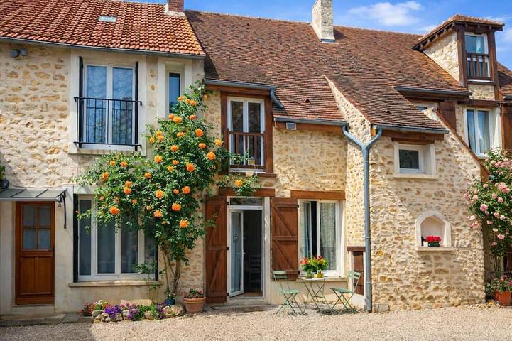 Gîte pour 6 personnes, avec balcon et jardin dans Essonne