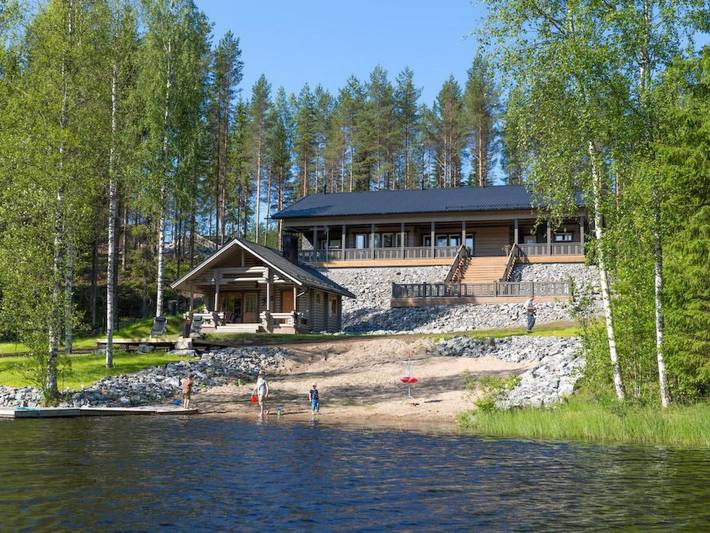 Ferienhaus für 11 Personen, mit Terrasse und Whirlpool sowie Sauna - 1