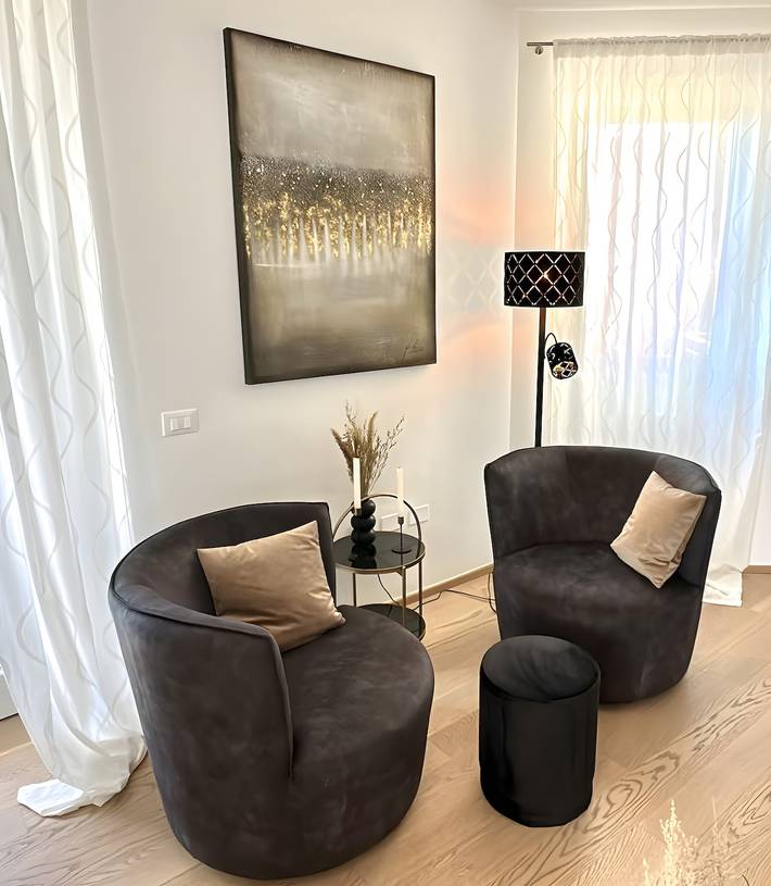 Ferienwohnung für 6 Personen, mit Balkon und Garten sowie Seeblick in Tignale - 4