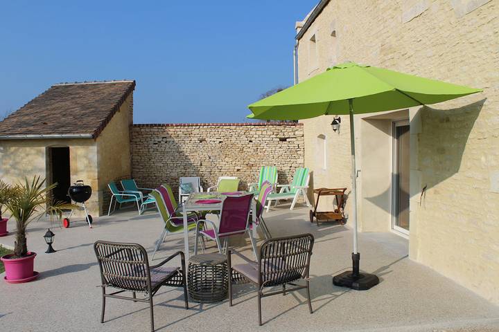 Gîte pour 10 personnes, avec jardin et terrasse à Varaville - 2