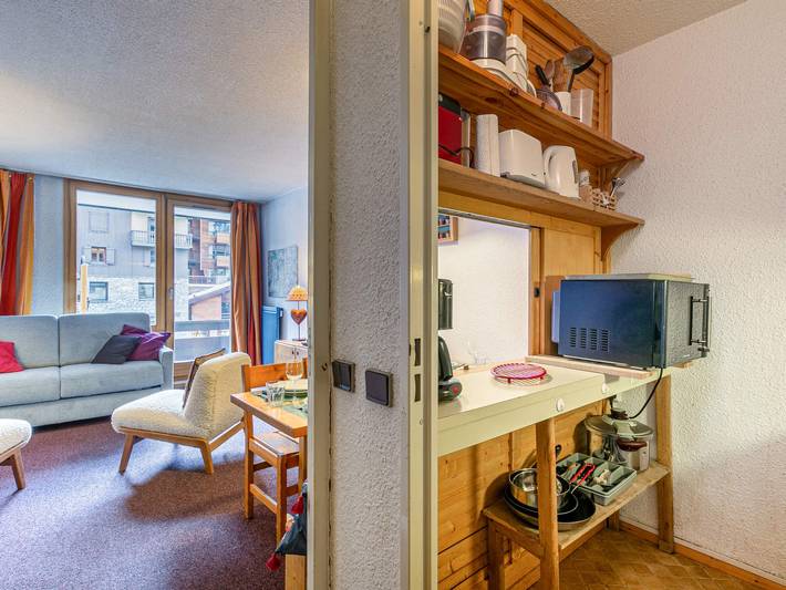 Gîte pour 4 personnes, avec balcon dans Office De Tourisme De Val D Isere - 4