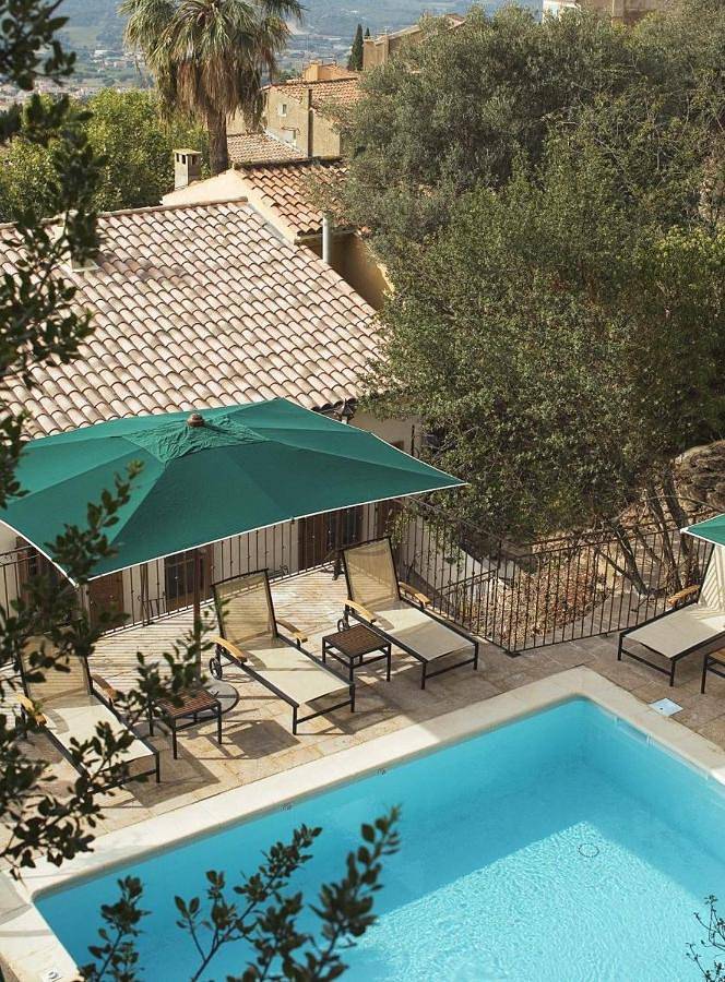 Hostellerie du Cigalou in Bormes-les-Mimosas, Parc national de Port-Cros