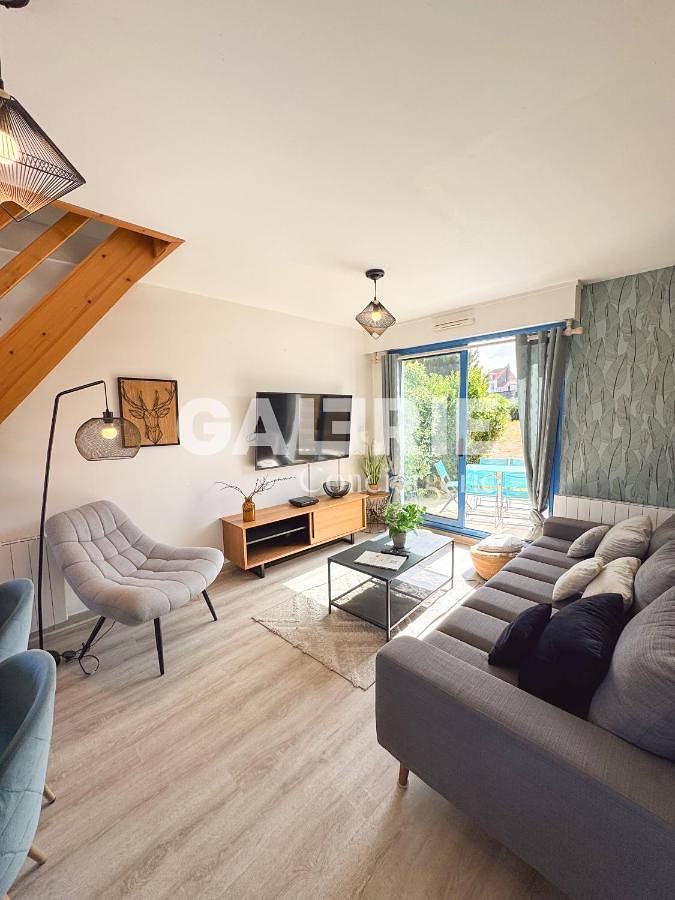 Gîte pour 5 personnes, avec Balcon et Terrasse ainsi que Jardin et Vue dans Office De Tourisme De La Terre Des 2 Caps