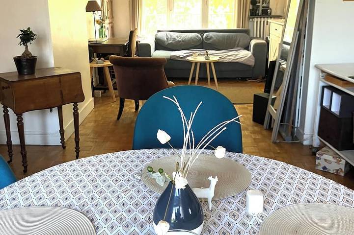 Gîte pour 3 personnes, avec balcon et jardin, animaux acceptés à La Garenne-Colombes - 4