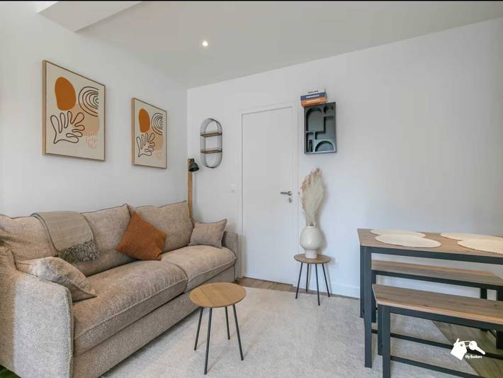 Apartamento entero, Acogedor apartamento -1 habitación/4 personas - Montreuil - Cerca de París in Montreuil, Sena-Saint Denis
