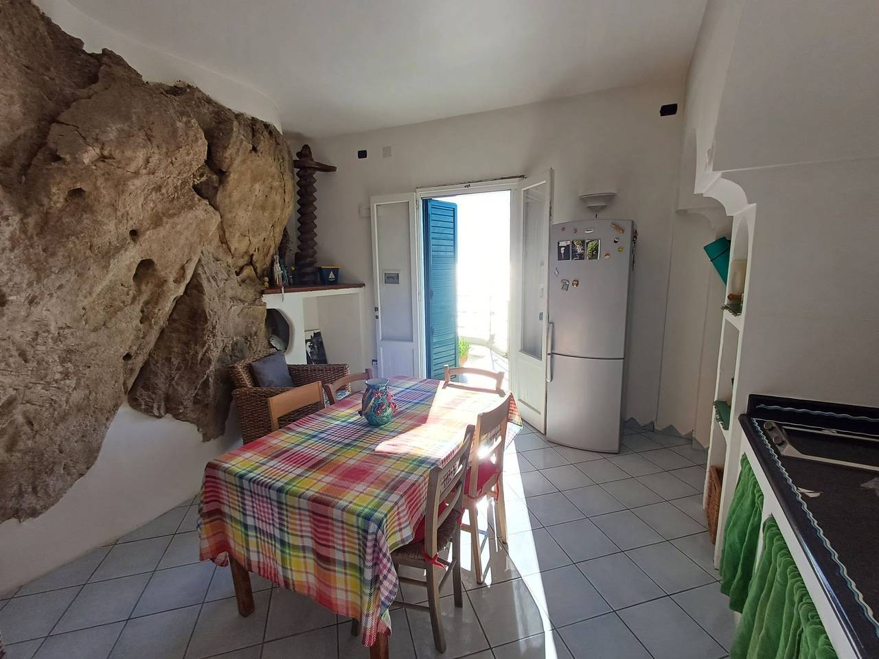 Villa mit Blick auf das Meer an der Amalfiküste in Furore, Amalfiküste