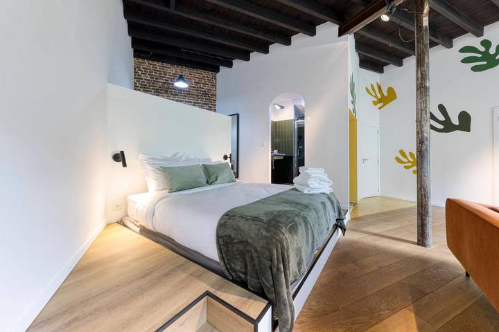 Maison d’hôte pour 2 personnes, avec Terrasse ainsi que Jardin et Vue à Ixelles-Elsene