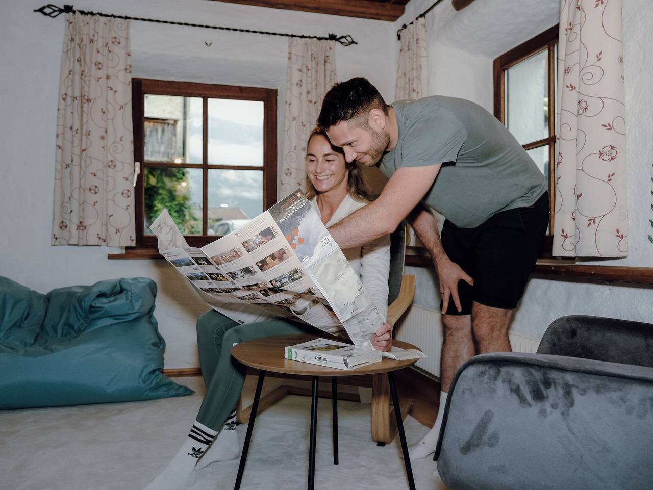Ganze Ferienwohnung, B&B Oboluckna - Gipfelzimmer in Mühlen in Taufers, Sand in Taufers