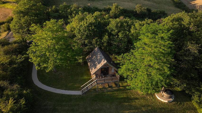 Maison de vacances pour 4 personnes, avec jardin et piscine - 1