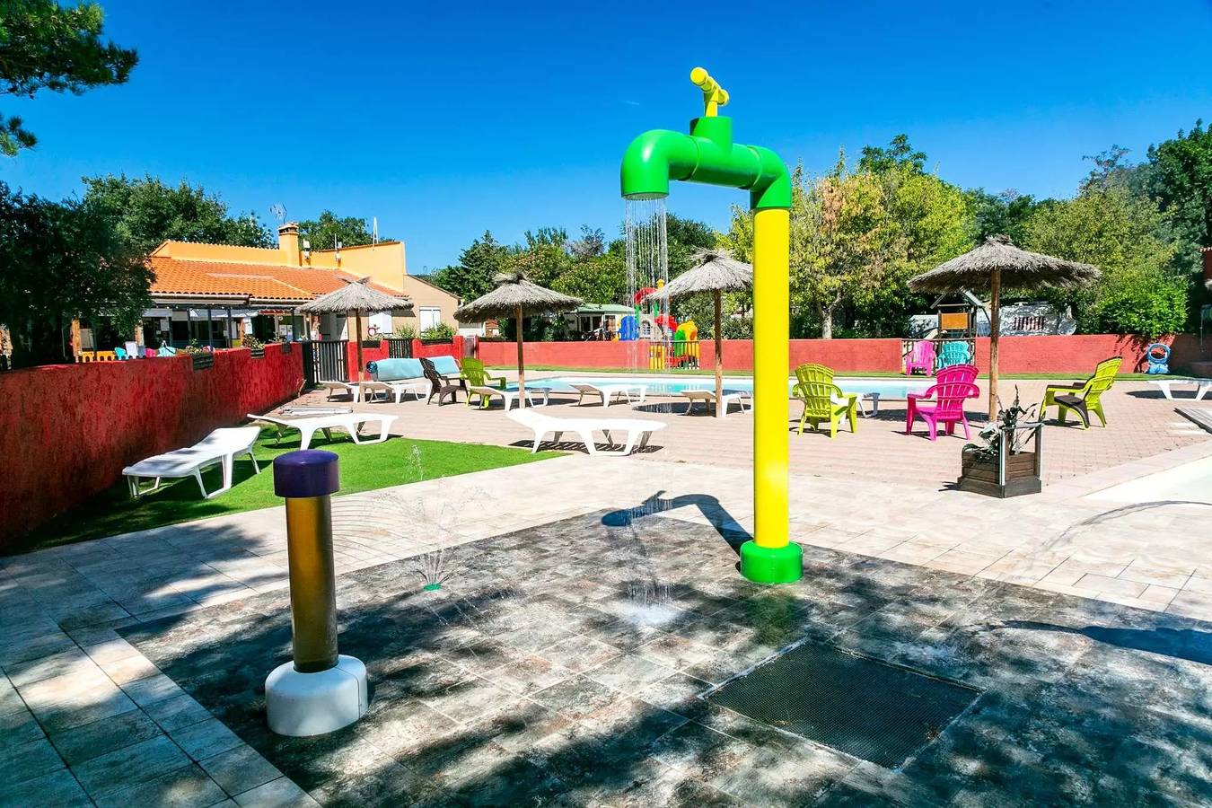 Mobil-home  Siréne Spa 2 Ch  clim+Plancha 6 Personen in Néfiach, Mittelmeerküste (Frankreich)
