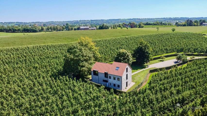 Location de vacances pour 8 personnes, avec Terrasse ainsi que Jardin et Vue à Aubel