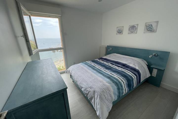 Ganze Wohnung, Azur Les pieds dans l'eau – WLAN, Glasfaser – Überdachter Parkplatz ☀️ in La Côte Vermeille, Collioure
