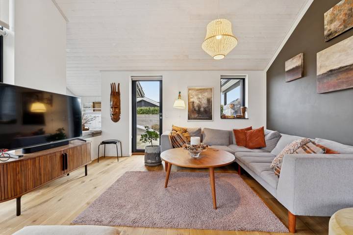 Ferieudlejning for 6 personer, med Have i Vejlby Fed