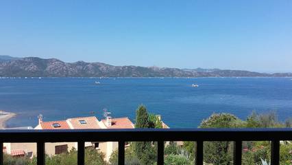 Gîte pour 5 personnes, avec terrasse, animaux acceptés à Patrimonio