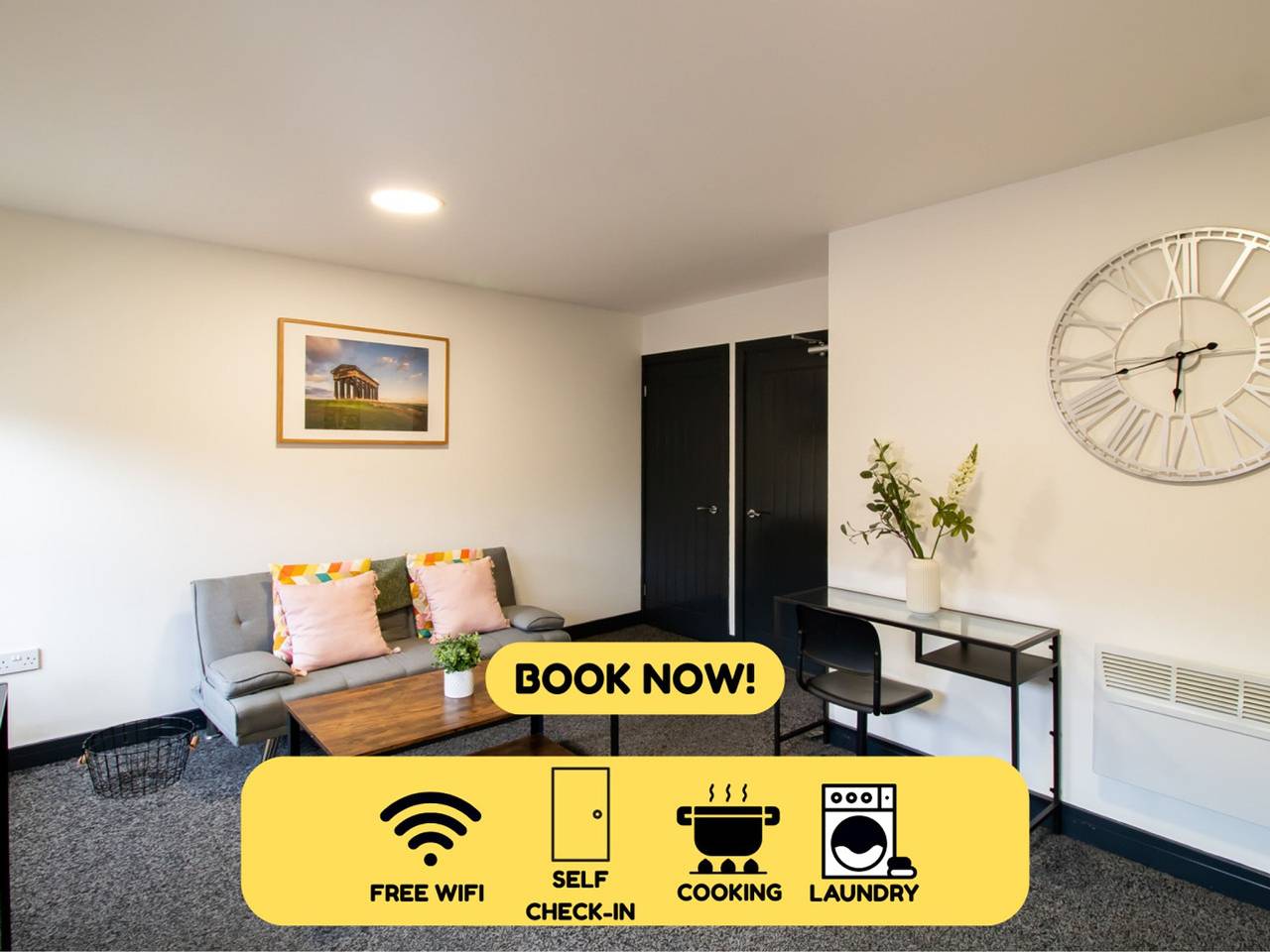 Appartement entier, Cozy 1Br flat nestled in the heart of Sunderland in Sunderland