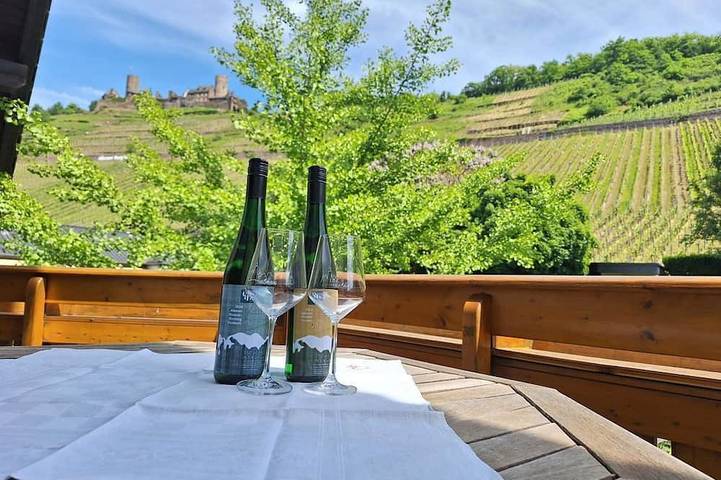 Ferienwohnung für 4 Personen, mit Balkon und Garten