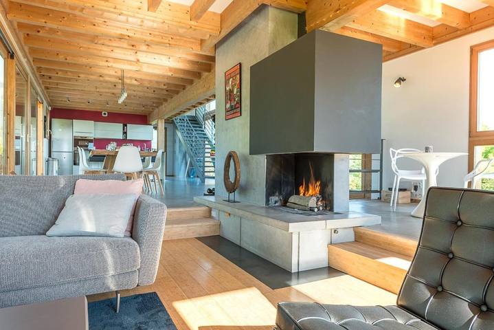 Location de vacances pour 8 personnes, avec vue sur le lac ainsi que jardin et terrasse à Saint-Eustache - 2