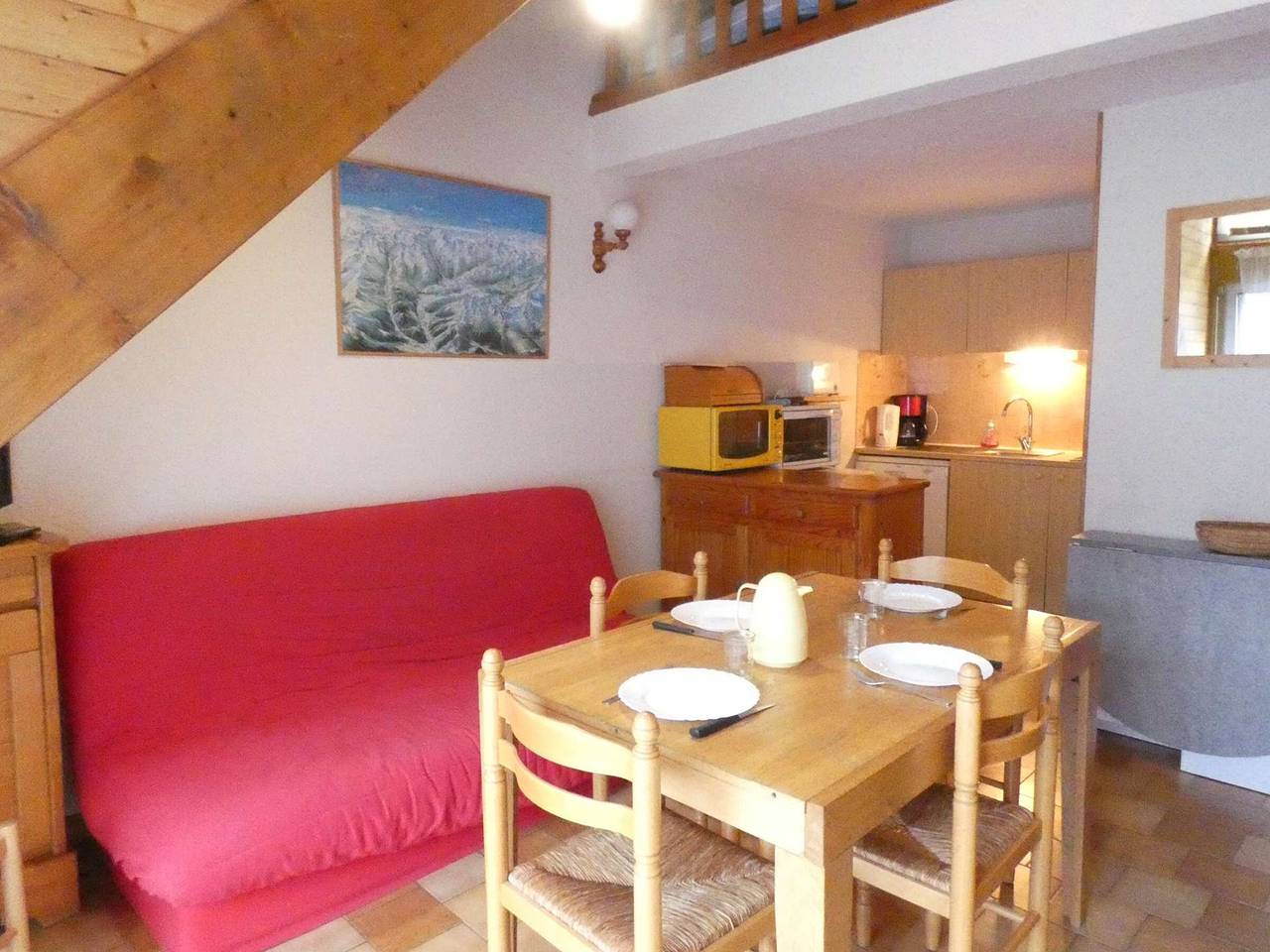 Appartement De Vacances pour 6 Personnes dans Saint-Lary-Soulan, Pyrénées
