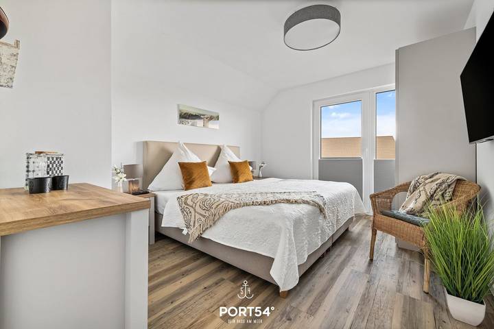 Ganze Wohnung, Ferienwohnung Watt schön! im Nordseeresort  - Strand- und Nordseenah, Infrarotsauna, zwei Balkone in Büsum, Kreis Dithmarschen