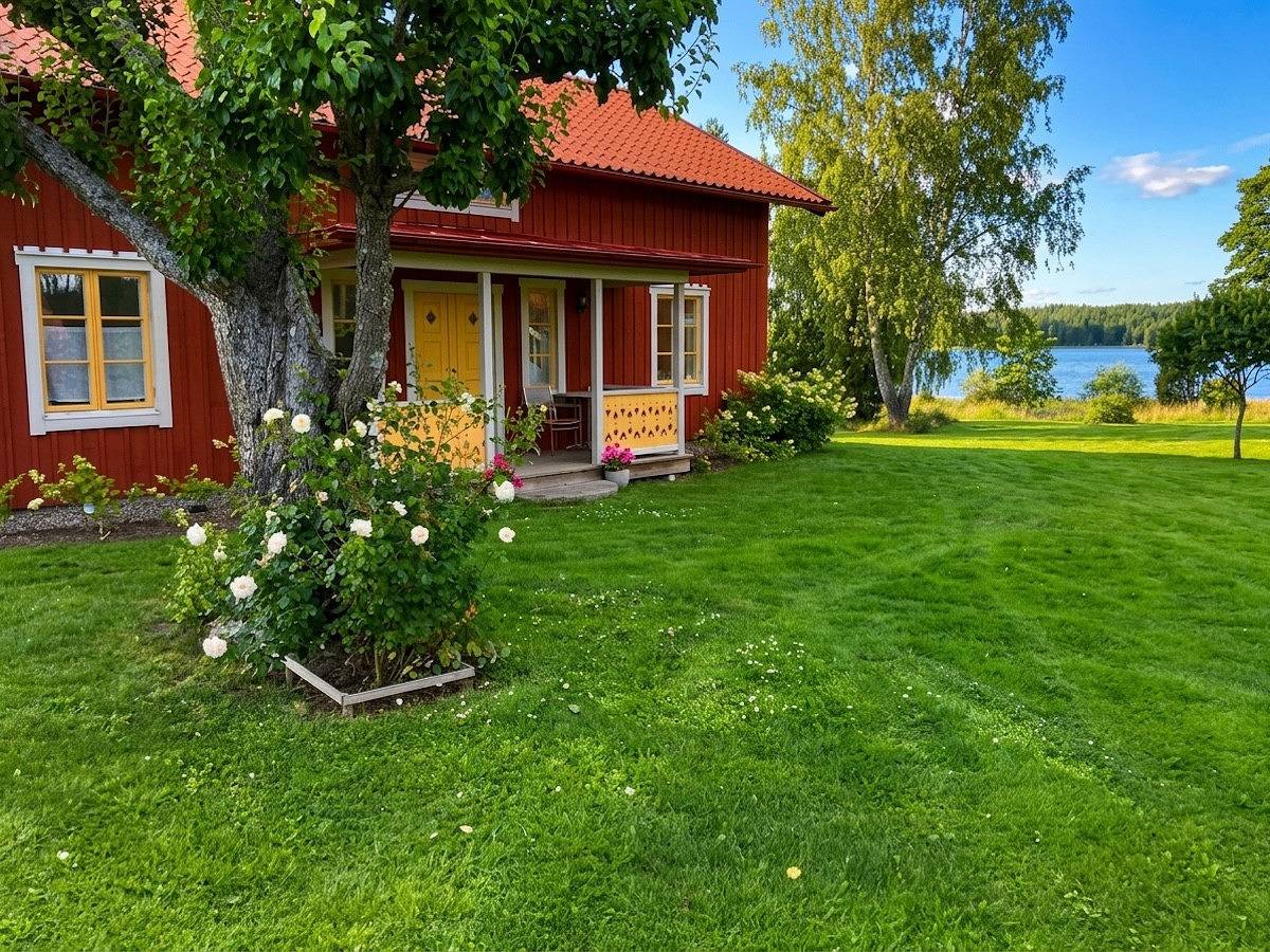 Wunderbares Ferienhaus direkt am See Nyckelsjön in Gnesta, Schwedische Ostsee
