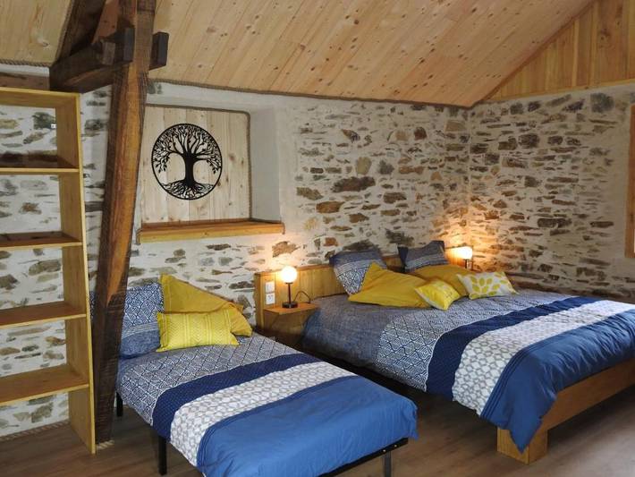Maison d’hôte pour 3 personnes, avec terrasse