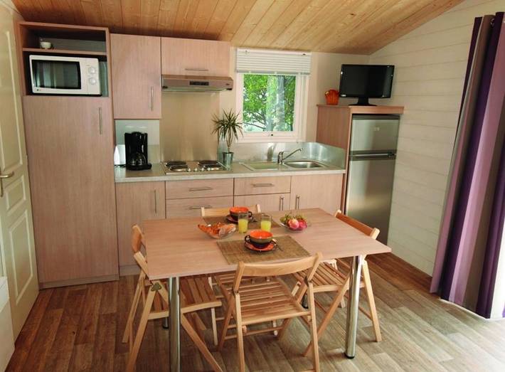 Mobil home pour 6 personnes, avec vue et jardin, animaux acceptés à Le Perrier - 2