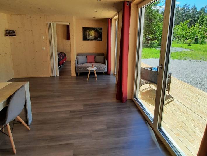 Ganze Ferienwohnung, Ferienwohnungen Aktien 11 - 2-Bettwohnung B (untere Wohnung) in Sils im Domleschg, Plessur Alpen