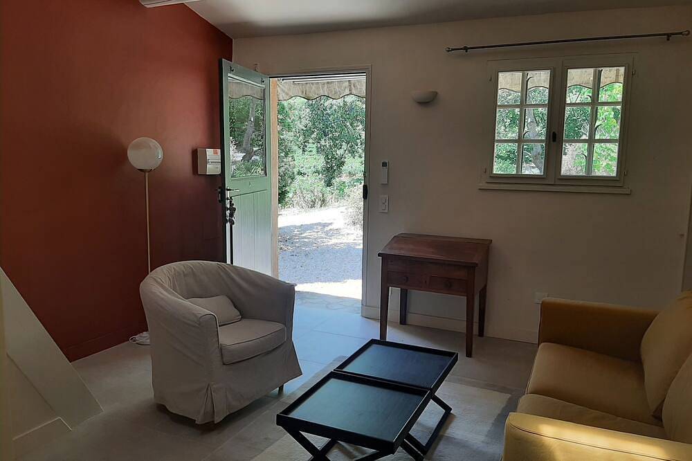 Maisonnette entièrement rénovée, pour un séjour au calme au  milieu des vignes . in Vaison-la-Romaine, Parc naturel régional du Mont-Ventoux