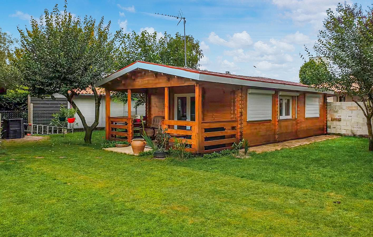 Acogedor apartamento con jardín cerca del centro y el lago de Cazaux in Cazaux, La Teste-de-Buch