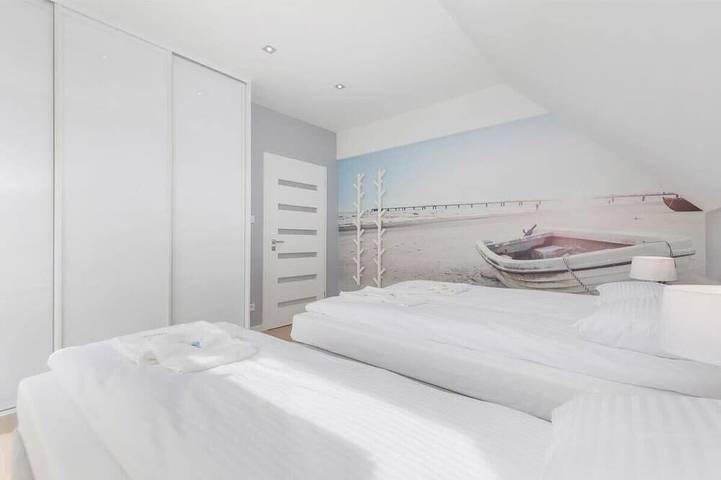 Repräsentatives Appartement | Garten | Jacuzzi | Parkplatz in Kołczewo, Stettiner Haff
