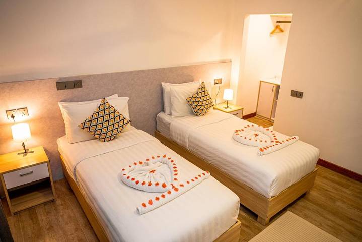 Maison d’hôte pour 2 personnes, avec jardin dans Dhiffushi