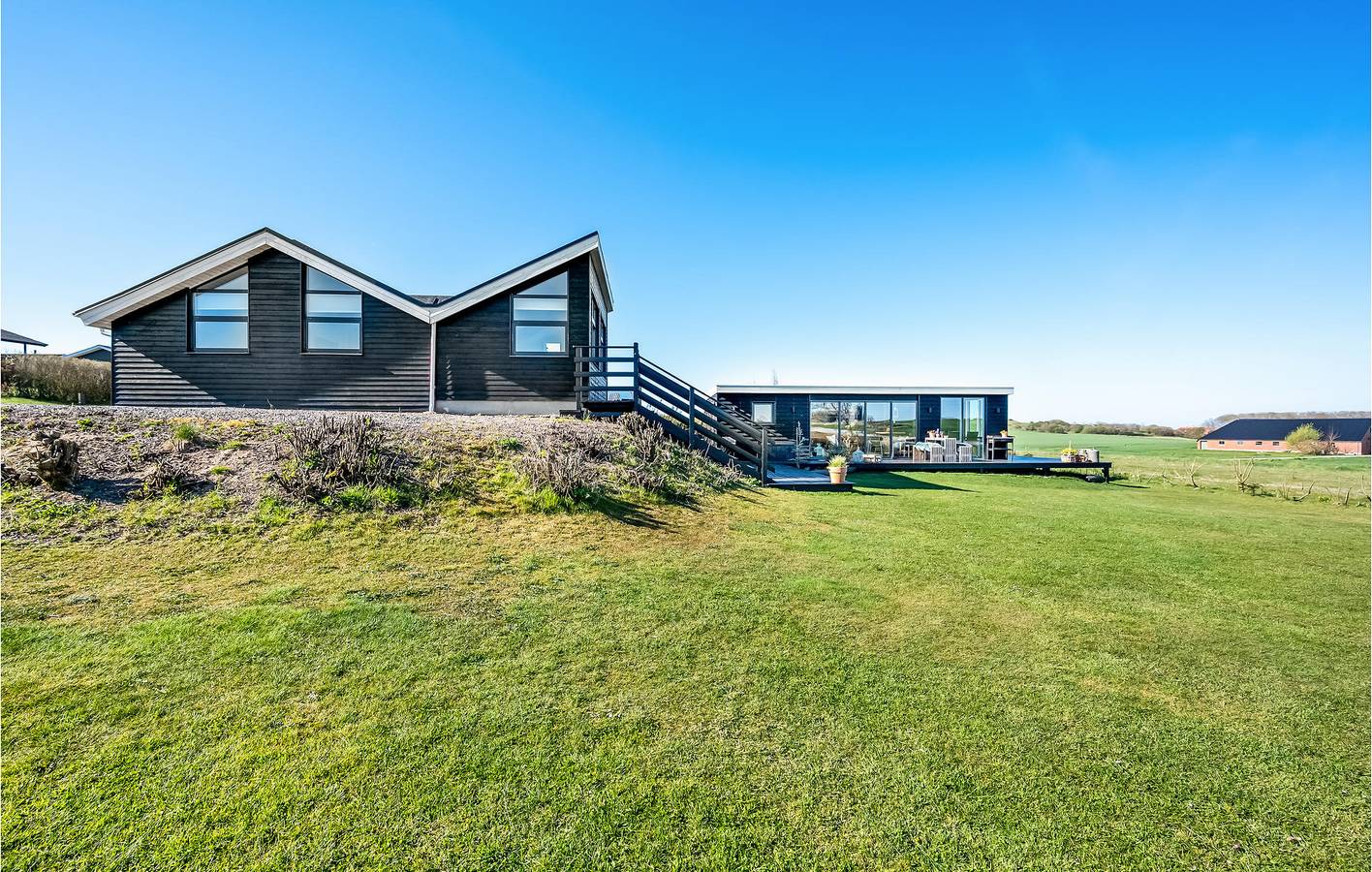 Ferienhaus für 4 Personen mit Terrasse in Underbjerg, Limfjord in Westjütland
