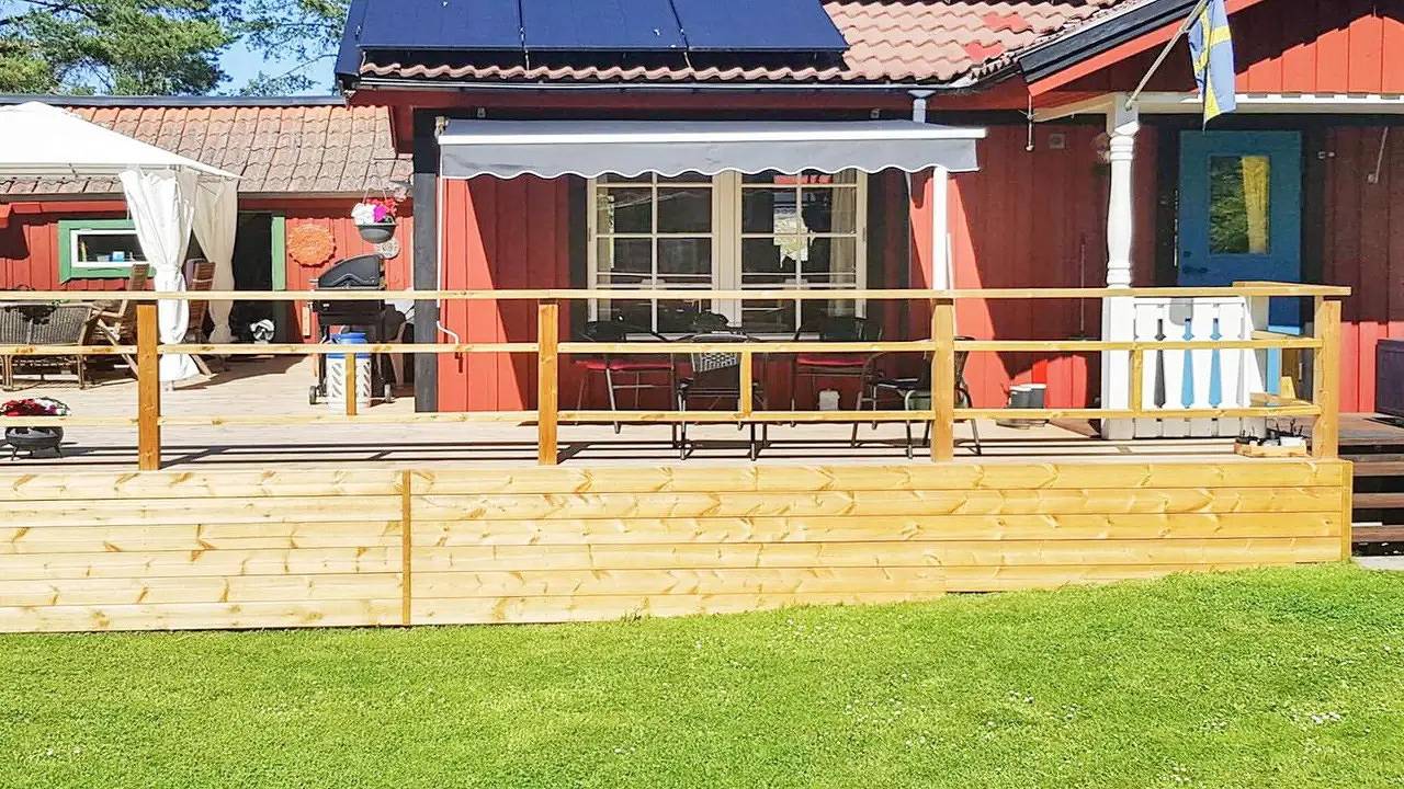 Vacation house for 5 people with terrace in Östhammar, Uppsala