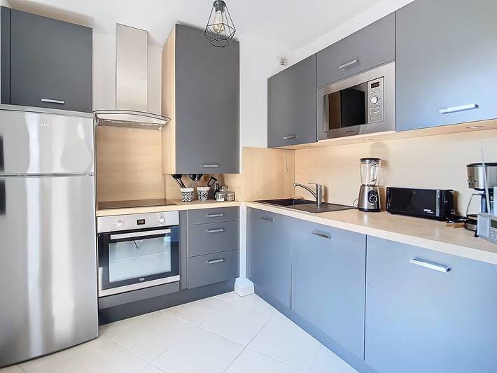 Gîte pour 4 personnes, avec balcon/terrasse, adapté aux familles à Le Cannet - 4