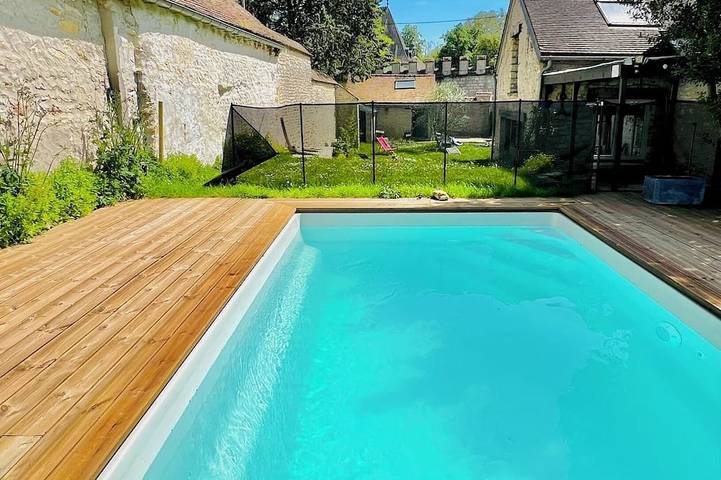 Location de vacances pour 14 personnes, animaux acceptés à Augerville-la-Rivière